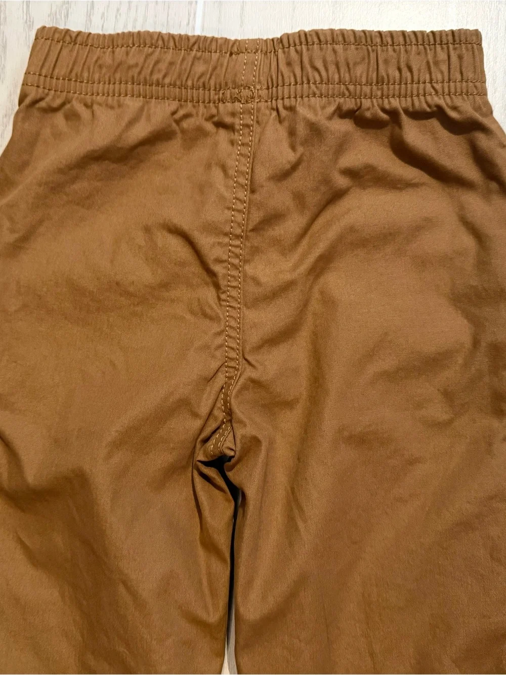 Old Navy Simple Joys Boys 4T Green Waffle Shirt Brown Jogger Pants 2PC Set